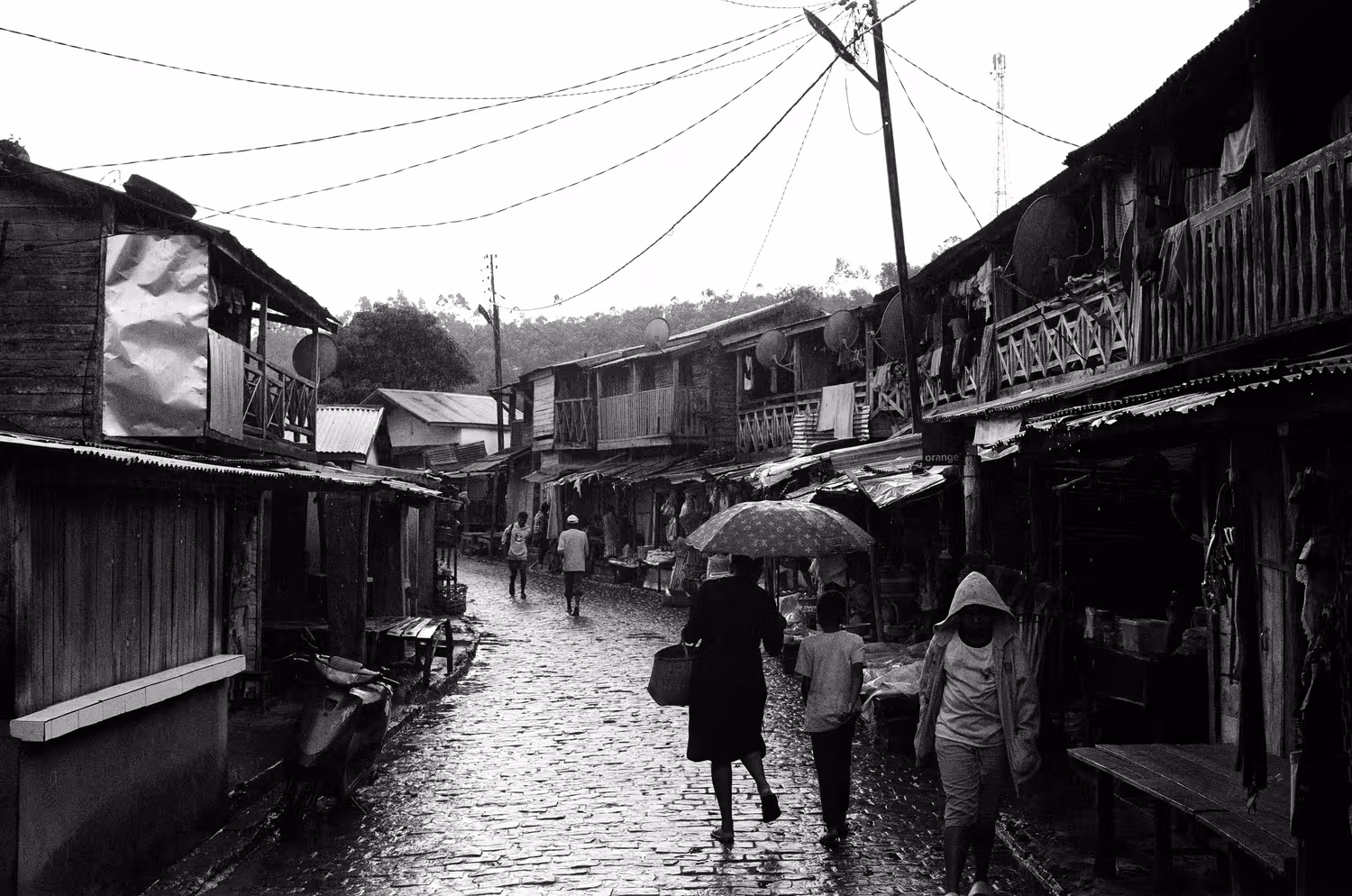 Andasibe under the rain